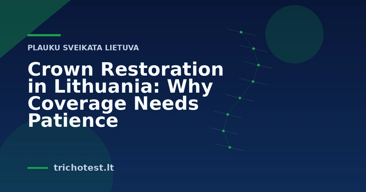 Crown Restoration in Lithuania: Why Coverage Needs Patience