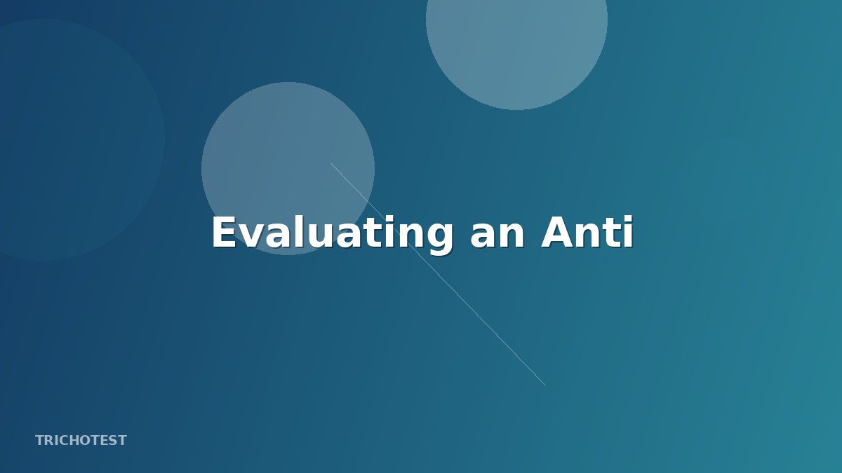 Evaluating an Anti-Aging Topical Treatment