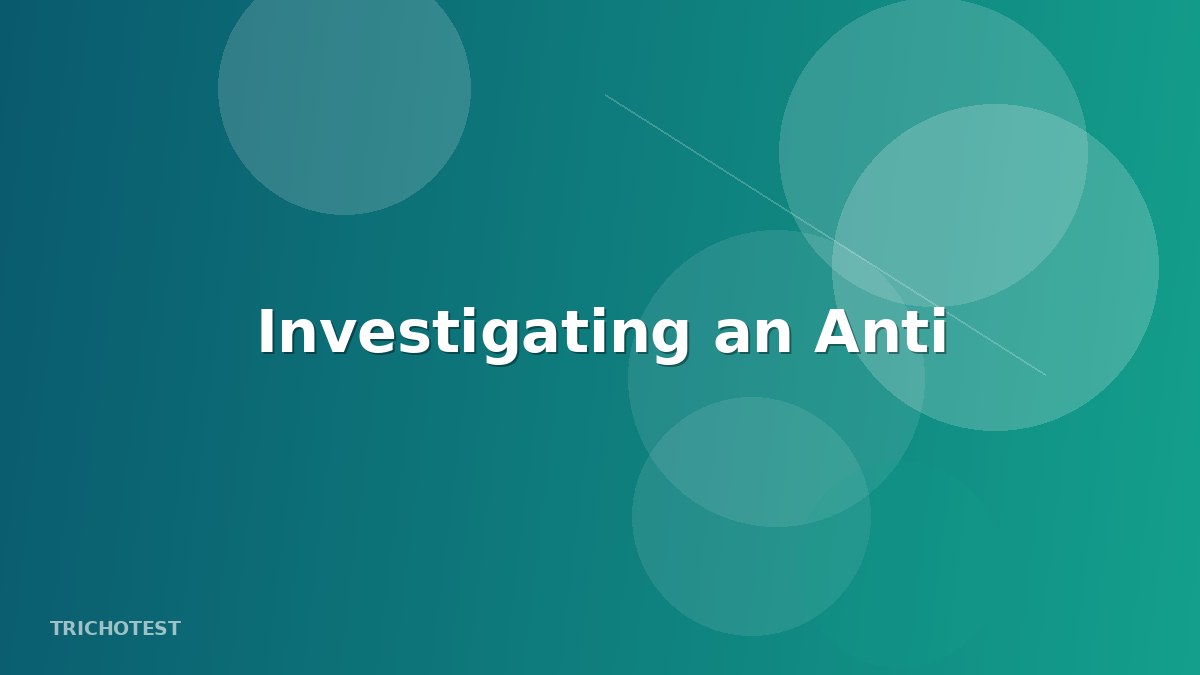 Investigating an Anti-Aging Topical Treatment