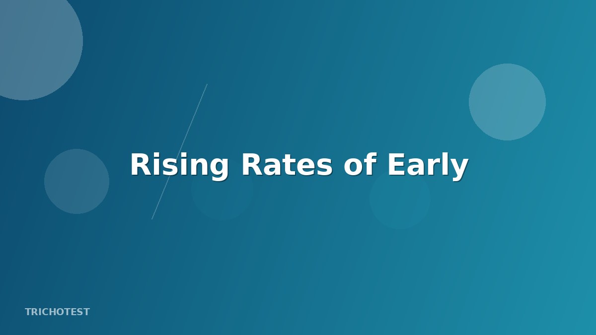 Rising Rates of Early-Onset Cancers in US Population